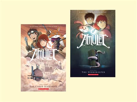 An Epic Showdown: Amulet Books with Thrilling Battle Scenes